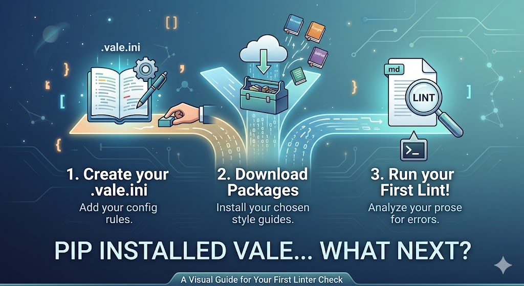 pip installed Vale, what next?
